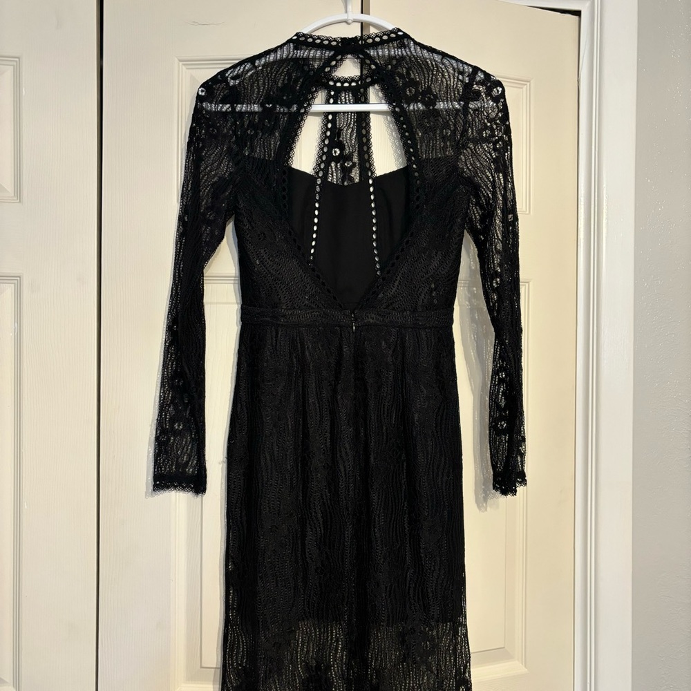 Alexis Black Lace Dress - Gem